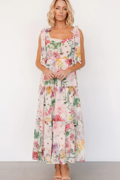 Anita Maxi Dress | Blush Multi Floral