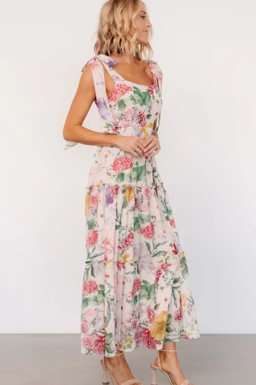 Anita Maxi Dress | Blush Multi Floral