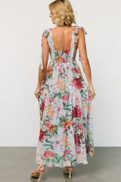 Anita Maxi Dress | Light Blue Multi Floral