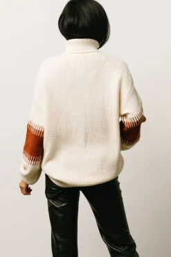 Antonov Turtle Neck Sweater | Cream + Spice