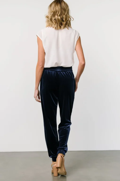 Archie Velvet Jogger Pants | Peacock