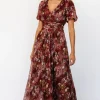 Ardley Maxi Dress | Rust Multi Floral