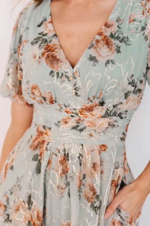 Ardley Maxi Dress | Sage Floral