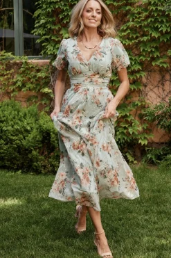 Ardley Maxi Dress | Sage Floral
