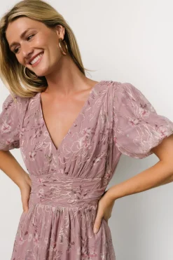 Ardley Maxi Dress | Vintage Plum Floral