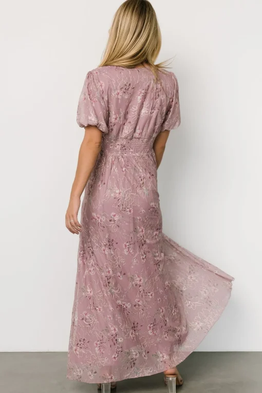 Ardley Maxi Dress | Vintage Plum Floral