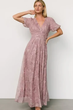 Ardley Maxi Dress | Vintage Plum Floral