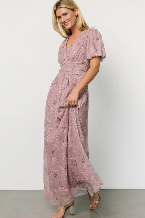 Ardley Maxi Dress | Vintage Plum Floral