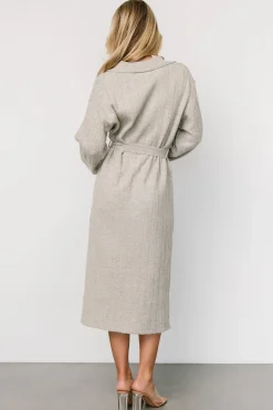 Barrie Sweater Dress | Gray