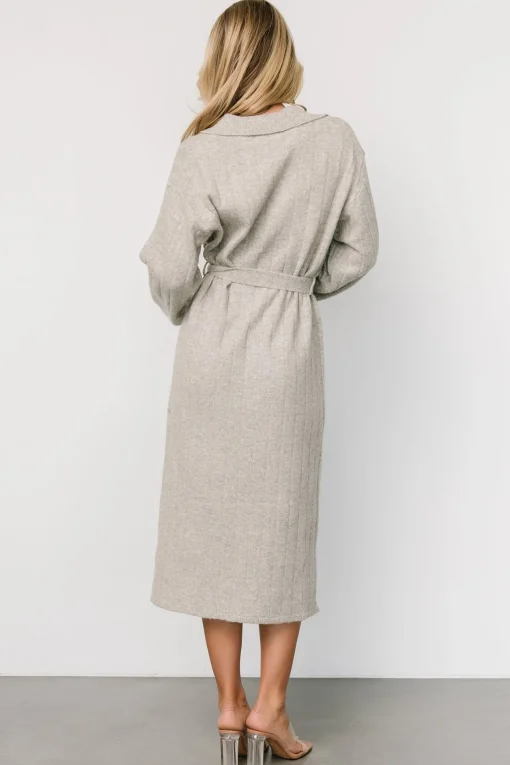 Barrie Sweater Dress | Gray
