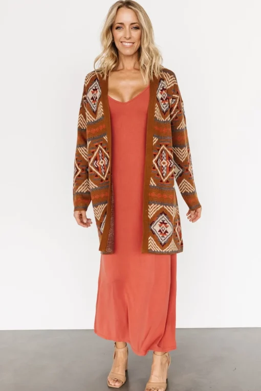 Billings Knit Cardigan | Spice Multi