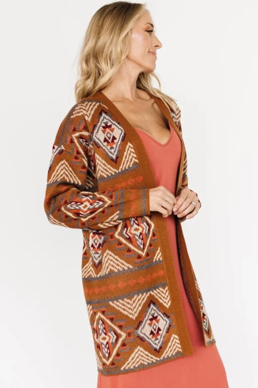 Billings Knit Cardigan | Spice Multi