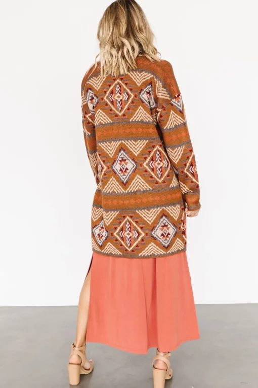 Billings Knit Cardigan | Spice Multi