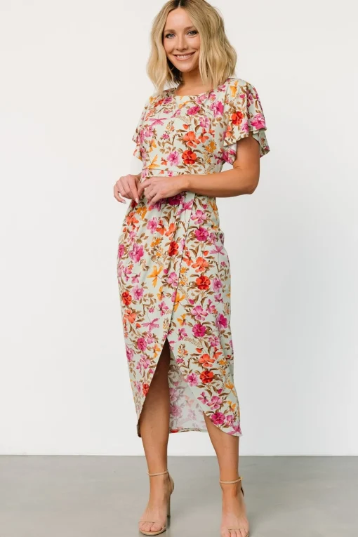 Bloomfield Midi Dress | Sage Floral