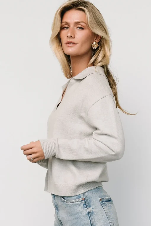 Bodhi Sweater | Light Gray