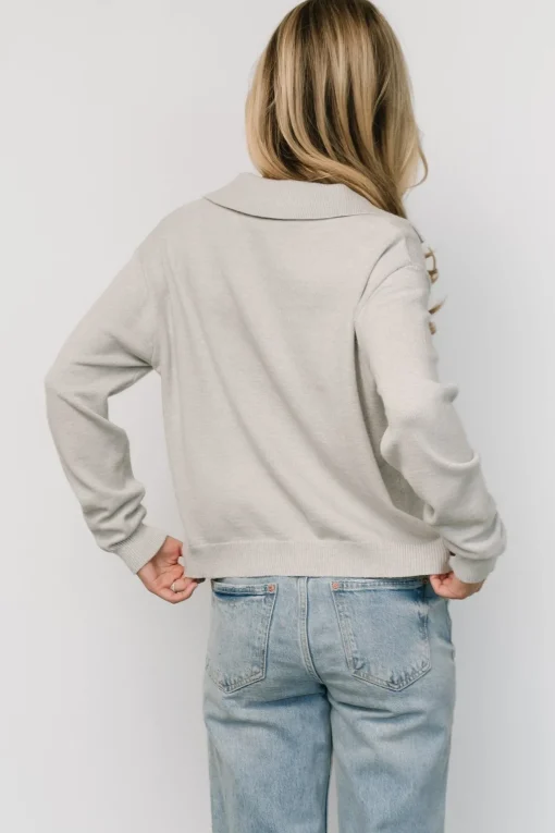Bodhi Sweater | Light Gray