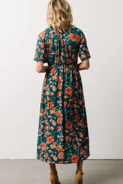 Botega Midi Dress | Jade Multi Floral