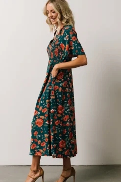 Botega Midi Dress | Jade Multi Floral