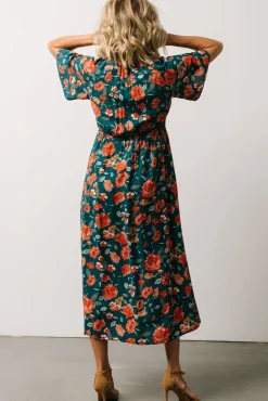 Botega Midi Dress | Jade Multi Floral