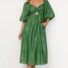 Brynn Midi Dress | Green