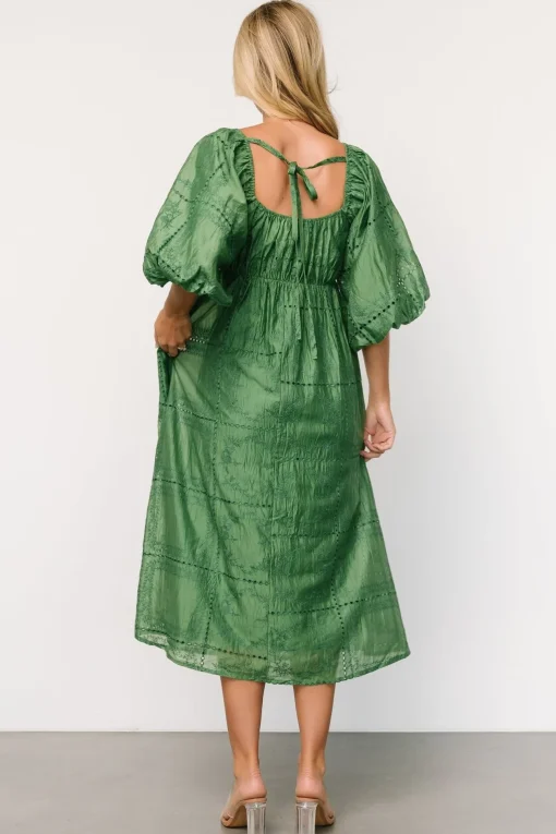 Brynn Midi Dress | Green