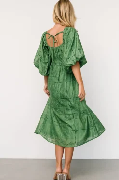 Brynn Midi Dress | Green