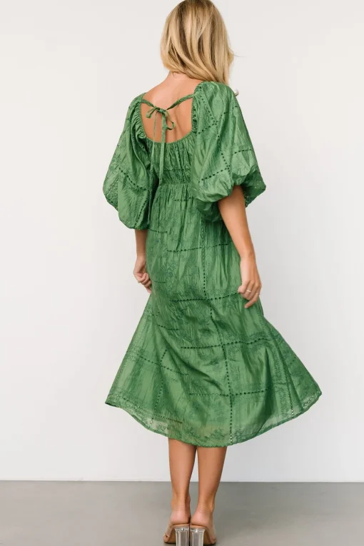 Brynn Midi Dress | Green