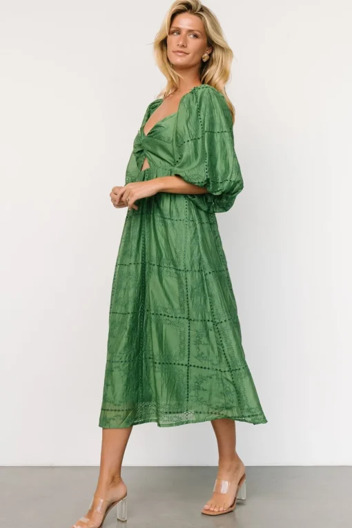 Brynn Midi Dress | Green