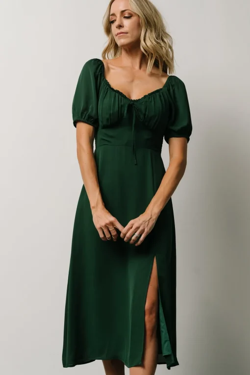 Cadence Midi Dress | Green