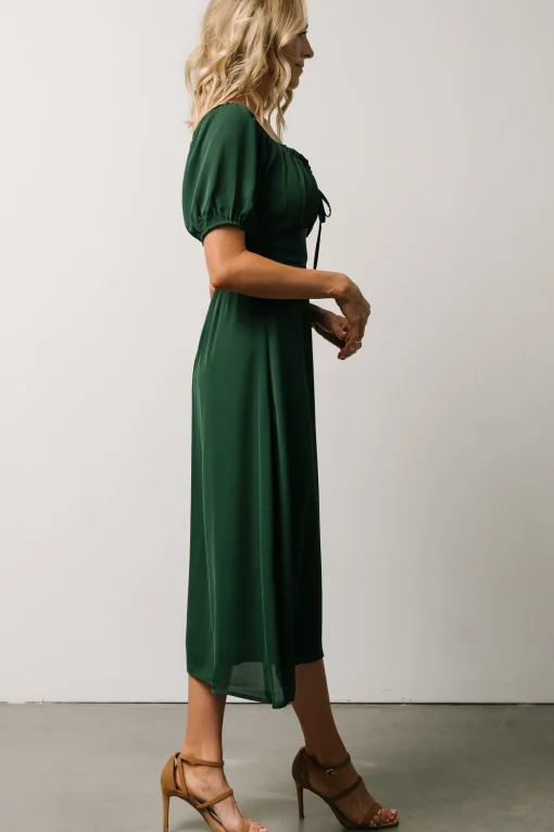Cadence Midi Dress | Green