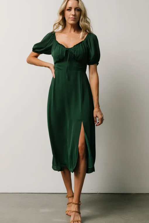 Cadence Midi Dress | Green