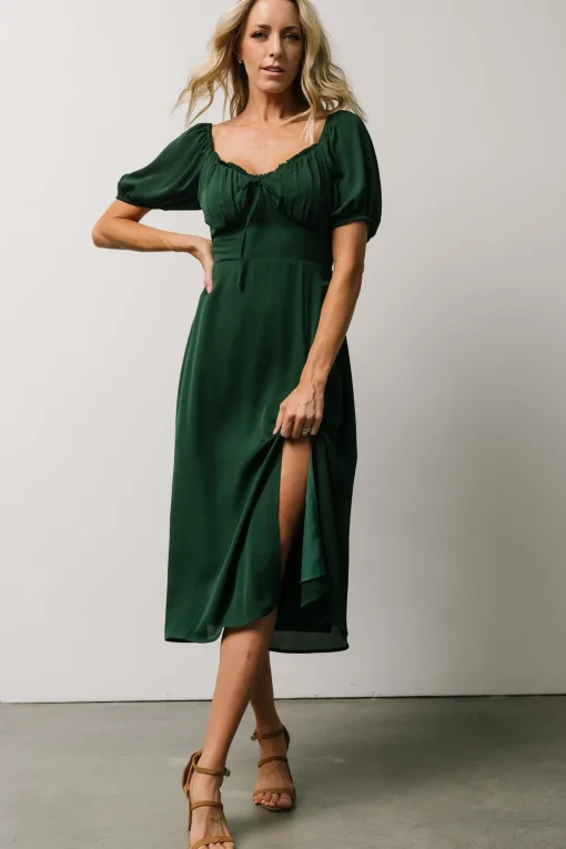 Cadence Midi Dress | Green