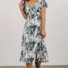 Cadence Midi Dress | Jade Floral