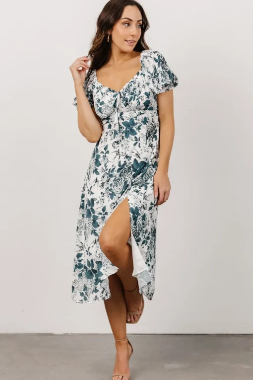 Cadence Midi Dress | Jade Floral