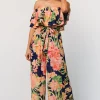 Capistrano Ruffle Jumpsuit | Navy Floral