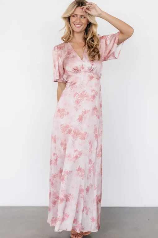 Carmen Maxi Dress | Blush Floral