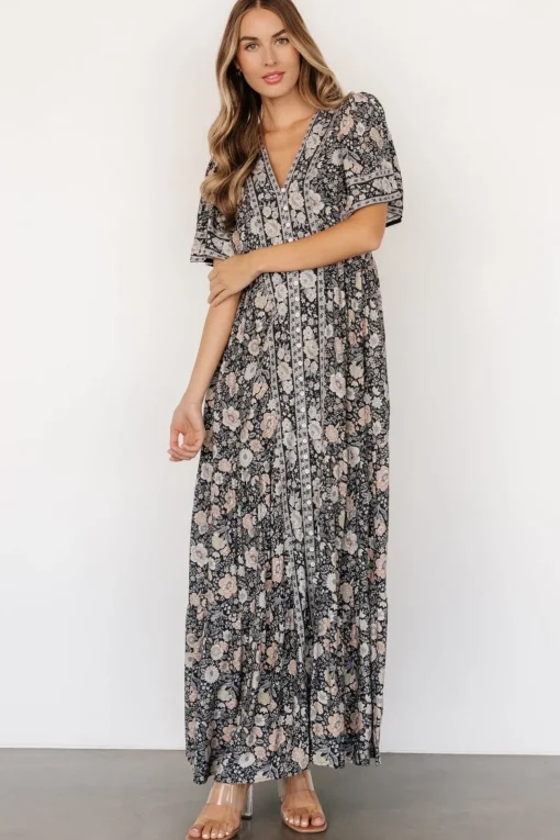 Cheryl Maxi Dress | Midnight Floral