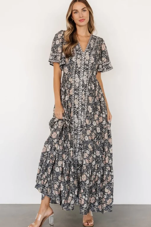 Cheryl Maxi Dress | Midnight Floral