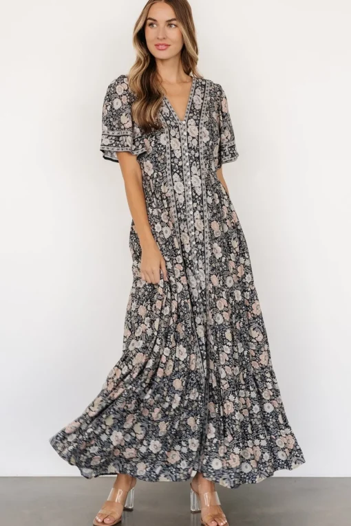 Cheryl Maxi Dress | Midnight Floral