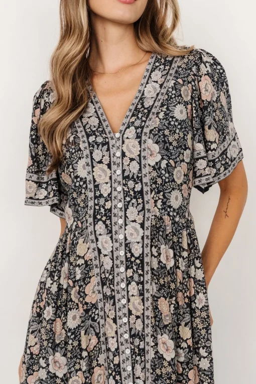 Cheryl Maxi Dress | Midnight Floral
