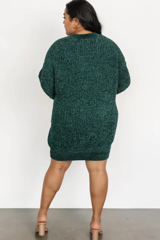 Christa Sweater Dress | Emerald