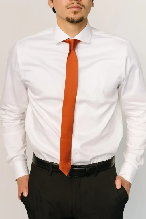 Classic Satin Tie | Spice