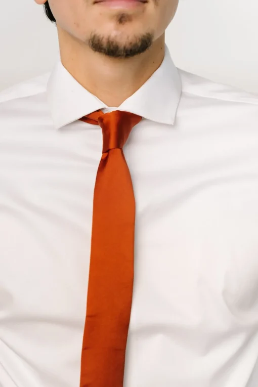 Classic Satin Tie | Spice
