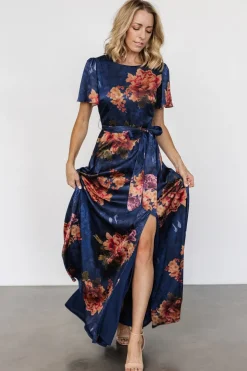 Colina Maxi Dress | Navy Floral