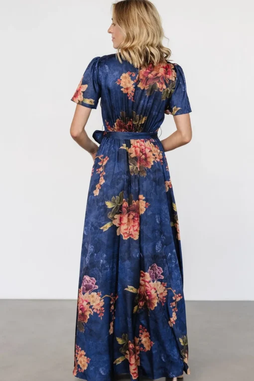 Colina Maxi Dress | Navy Floral