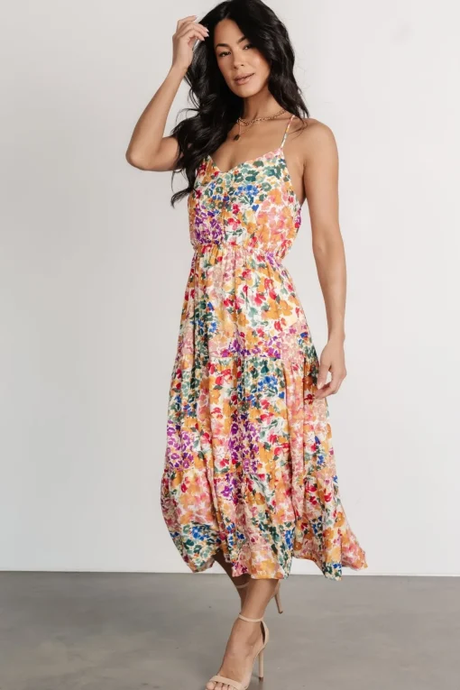 Coronado Midi Dress | Multi Floral