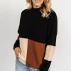 Dawson Knit Sweater | Black Multi