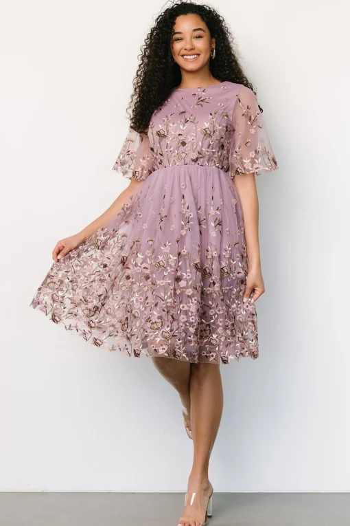 Duchess Tulle Dress | Lilac Garden