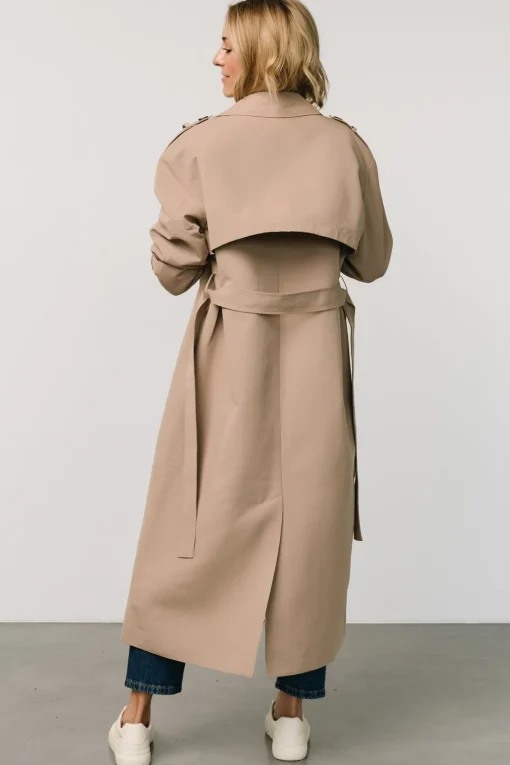 Elias Trench Coat | Beige