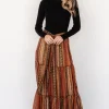 Emryn Sweater Dress | Black + Multi Print
